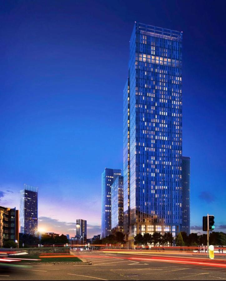 Brand New Luxury Manchester City Centre 2 Bed Apartment Skyline Views Exterior foto